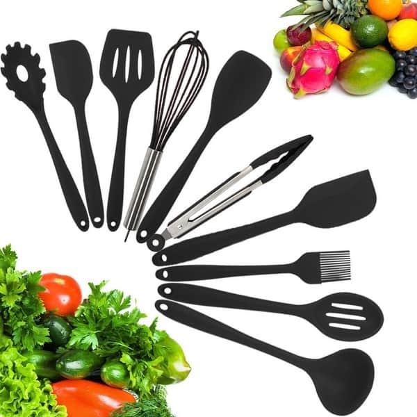 7 Piece Silicone Cooking Utensil Set