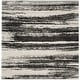preview thumbnail 24 of 47, SAFAVIEH Retro Gertjedine Modern Abstract Distressed Rug 4' Square - Dark Grey/Light Grey