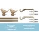 preview thumbnail 53 of 56, Cute Bird Finial Adjustable Decorative Designer Curtain Rod