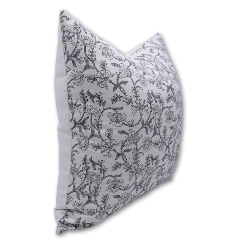 Cotton Square Block print pillow Cover - Jaldhara
