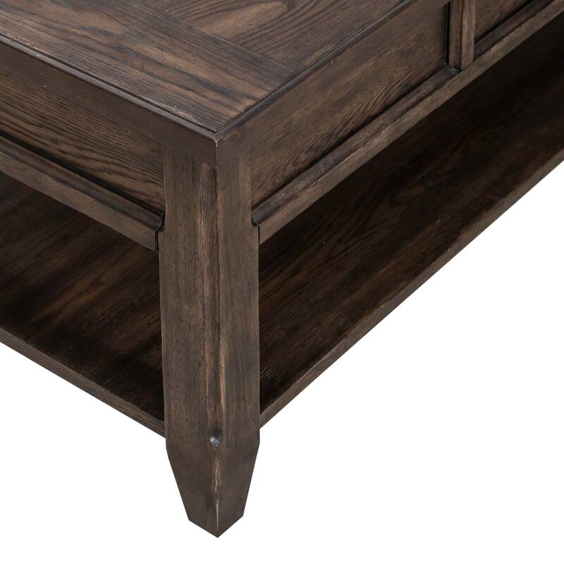 Paradise Valley Saddle Brown Lift Top Cocktail Table