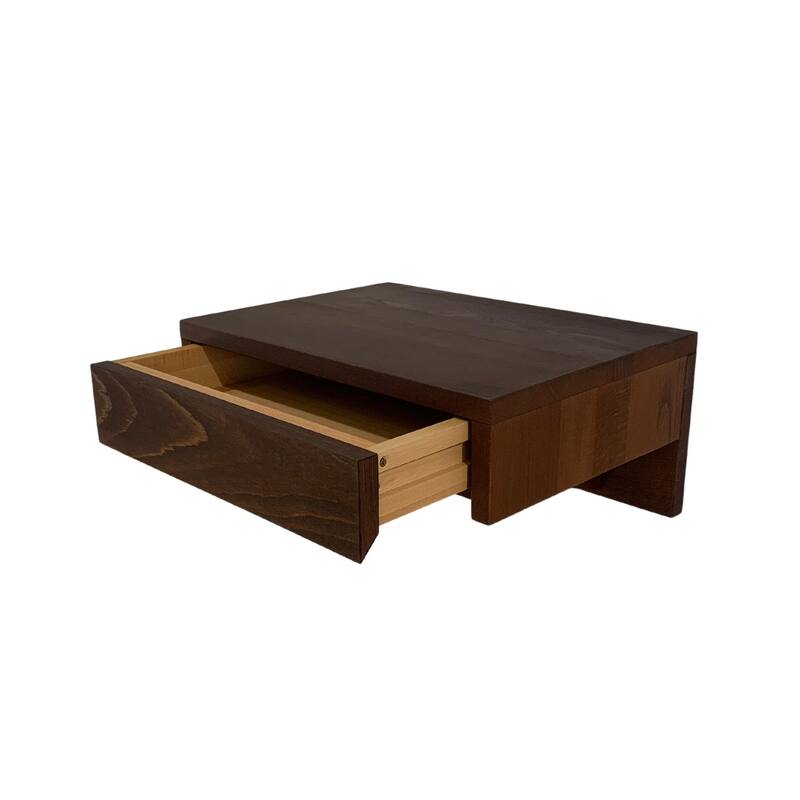 Floating Walnut Wall Drawer