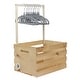 preview thumbnail 4 of 3, 33 Piece Gender Neutral Baby Shower Wardrobe Gift Crate