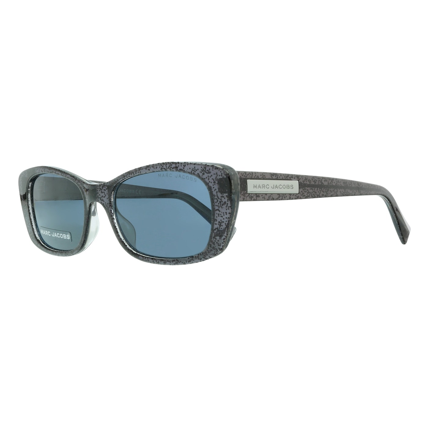 New Marc Jacobs Glitter Sunglasses with case Marc Jacobs MARC 422/S IR 0Y6U Glitter Grey Rectangle  main image 3