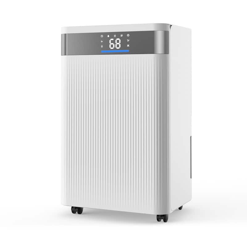 35 Pint 2L Tank Dehumidifier for Home with LED Display and Auto Sleep Modes Low Noise Hose Option - 35 Pints
