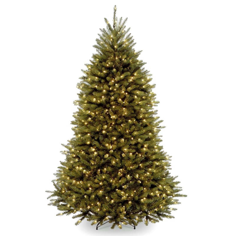 National Tree Company 6 ft. Pre-Lit Dunhill Fir Christmas Tree - 6 Foot
