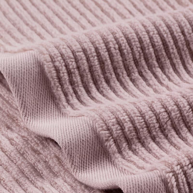 Slim Ribbed Bath Towel