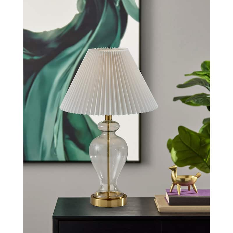 Sonata Table Lamp- Pleated Shade