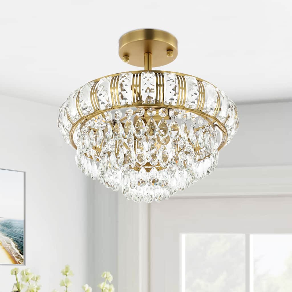 GetLedel 3-Light Empire Crystal Chandelier