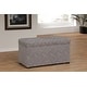 preview thumbnail 8 of 18, Angela Transitional Wood Storage Bench
