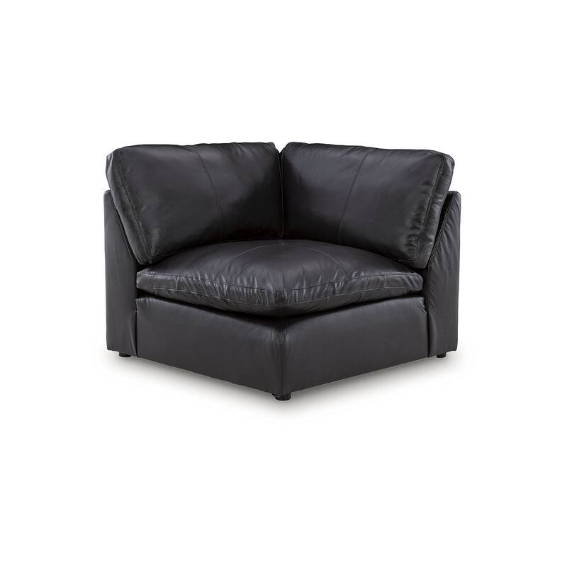 Signature Design by Ashley Emilia Black 5-Piece Sectional - 130" W x 130" D x 36" H