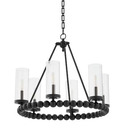 Quorum International 661-6 Lee Boulevard 6 Light 28" Wide Ring