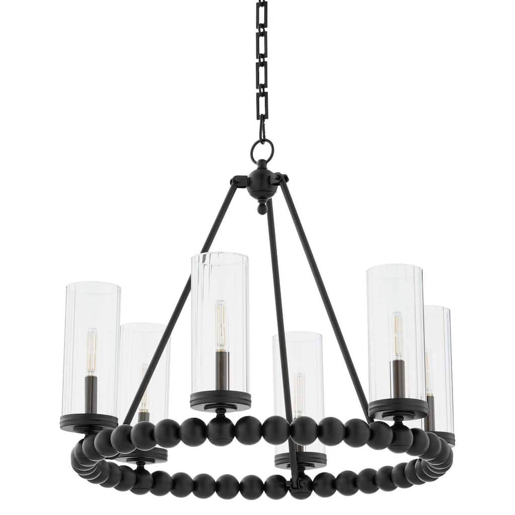 Quorum International 661-6 Lee Boulevard 6 Light 28" Wide Ring