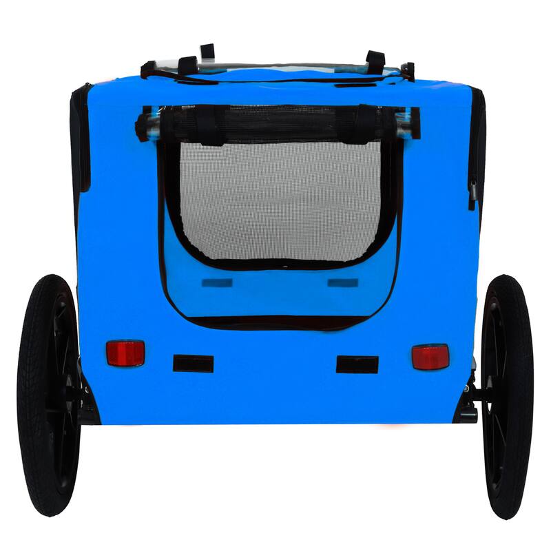 Pet Bike Trailer Dog Cart for Bicycle,Suitable for Small and Medium Pets, Easy Folding Cart Frame, Non-Slip Floor
