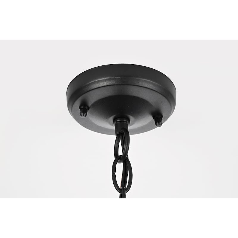 Kael 21 inch Outdoor Pendant in Black - 21"