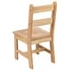 preview thumbnail 39 of 41, Kids 3 Piece Solid Hardwood Table and Chair Set for Playroom, Kitchen