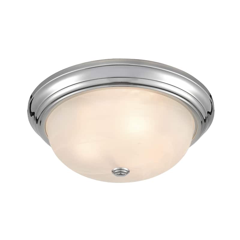 Millennium Lighting Metal 3 Light Flushmount Ceiling Light