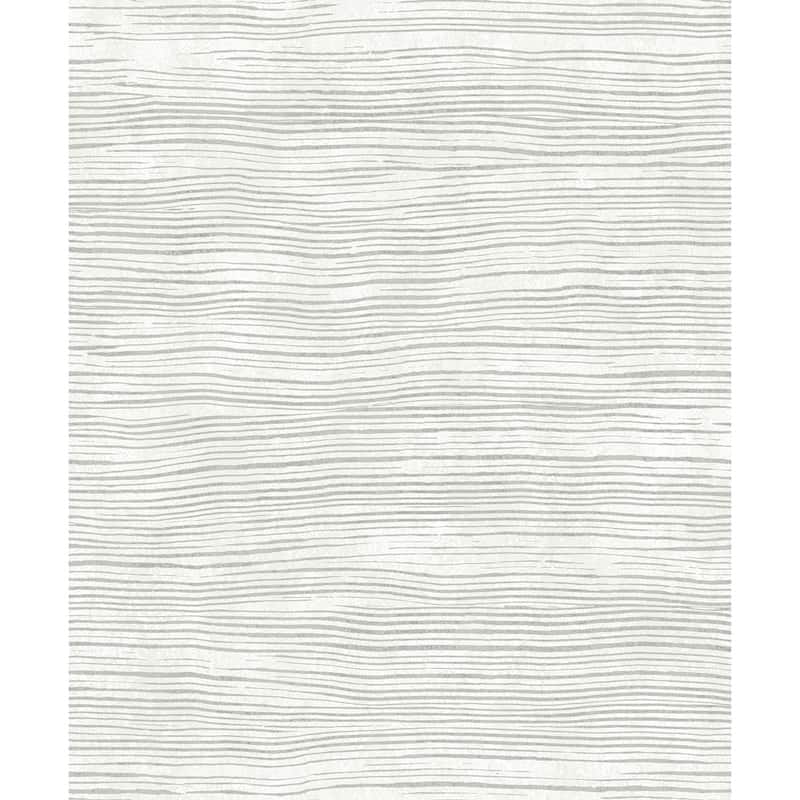 Seabrook Designs Livello Geometric Non-Woven Unpasted Wallpaper - 20.9 in. W x 33 ft. L - Metallic Chantilly Snow