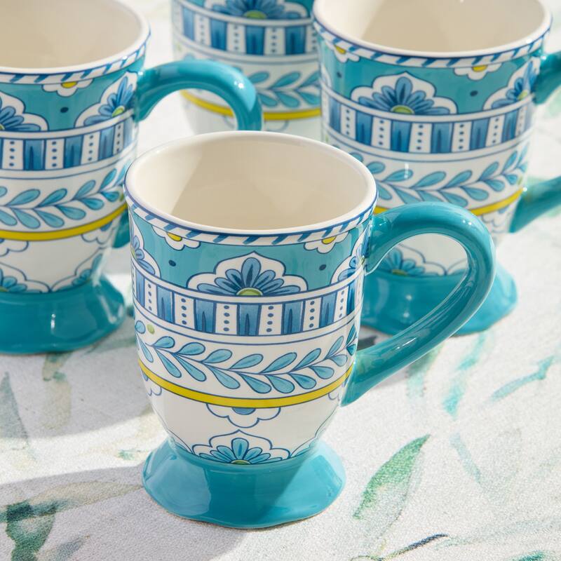 Certified International Porto 14 oz. Mugs, Set of 4