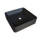 preview thumbnail 10 of 9, Alula Bench Mount Ceramic Square Vessel Bathroom Sink