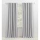Lauren Ralph Lauren Sallie Blackout Back Tab/Rod Pocket Curtain Panel - 54x108 - Dove Grey