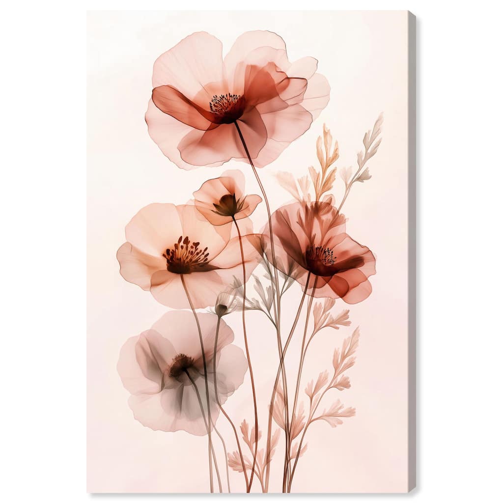 Petal Dye I Canvas by Art Remedy, Gallery Wrapped