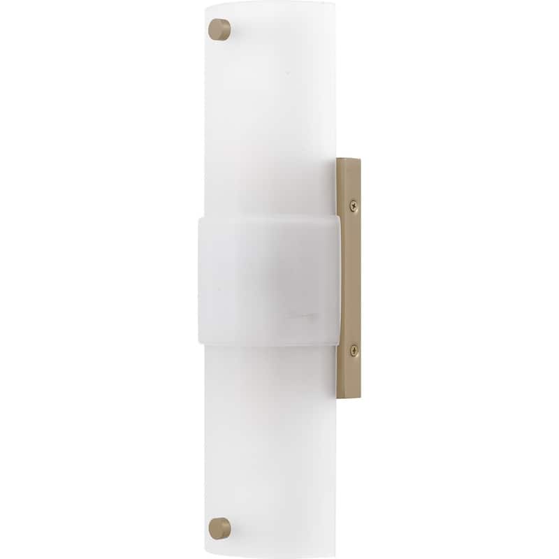 Bronze Gold Wall Sconce from the Finnegan Collection - Brushed Gold