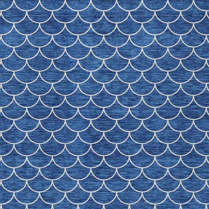 HomeRoots Geometric Transitional Rectangle Outdoor Rug