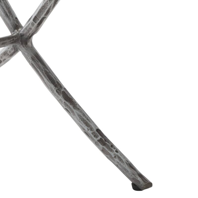 SAFAVIEH Couture Bessy Square Metal Accent Table - 18 In. W x 18 In. D x 20 In. H - 18"W x 18"D x 20"H