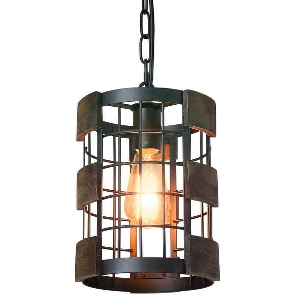 Antique kitchen pendant light cylinder mesh cage pendant light Bed