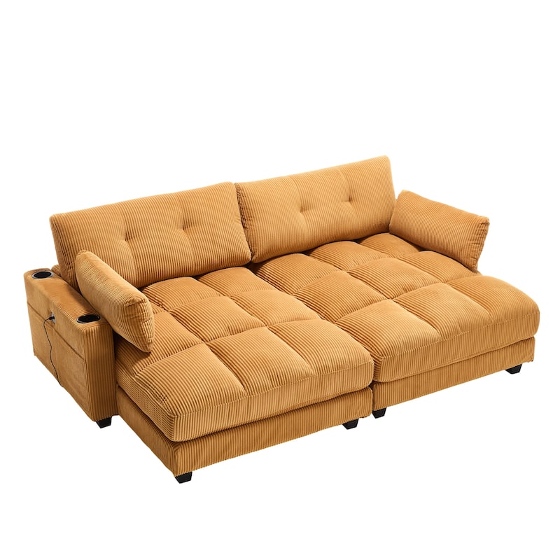 Sleeper Sofa Couch Bed,Oversized Chaise Lounge Chair Cozy Cloud Couch