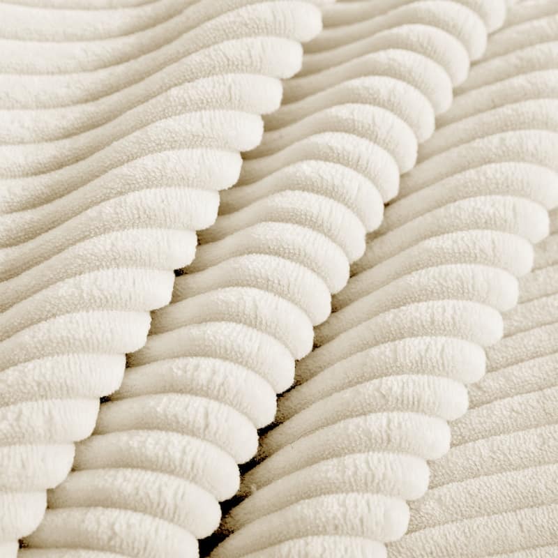 GDFStudio - Corduroy 4-Seater 170" Cloud Sofa Couch with Extra-Thick Armrests