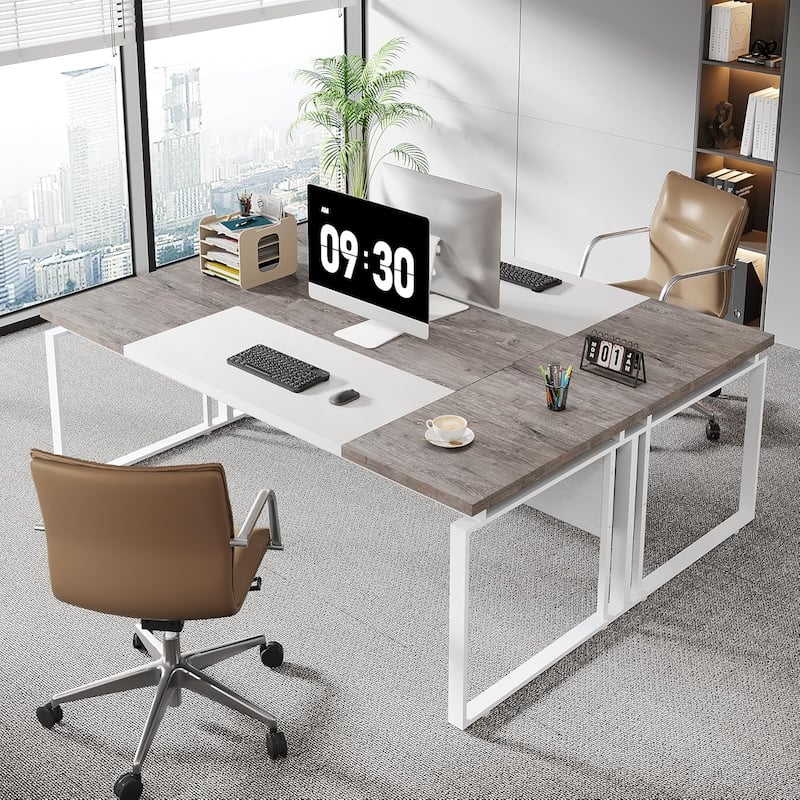 63" Modern Executive Desk/Table Home Office Computer/Writing Table with Sturdy Legs Workstation