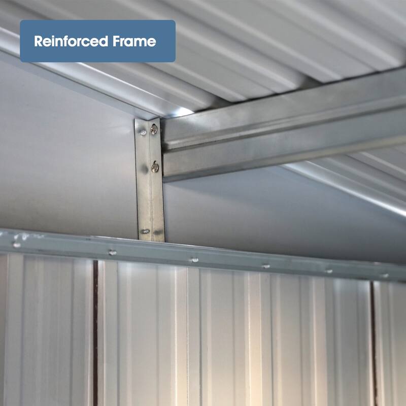 Garden Backyard Storage Metal Shed Galvanized Steel Tool Shed Storage