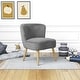 preview thumbnail 3 of 33, Avenue Greene Eden Boucle Kids Accent Chair with Natural Legs