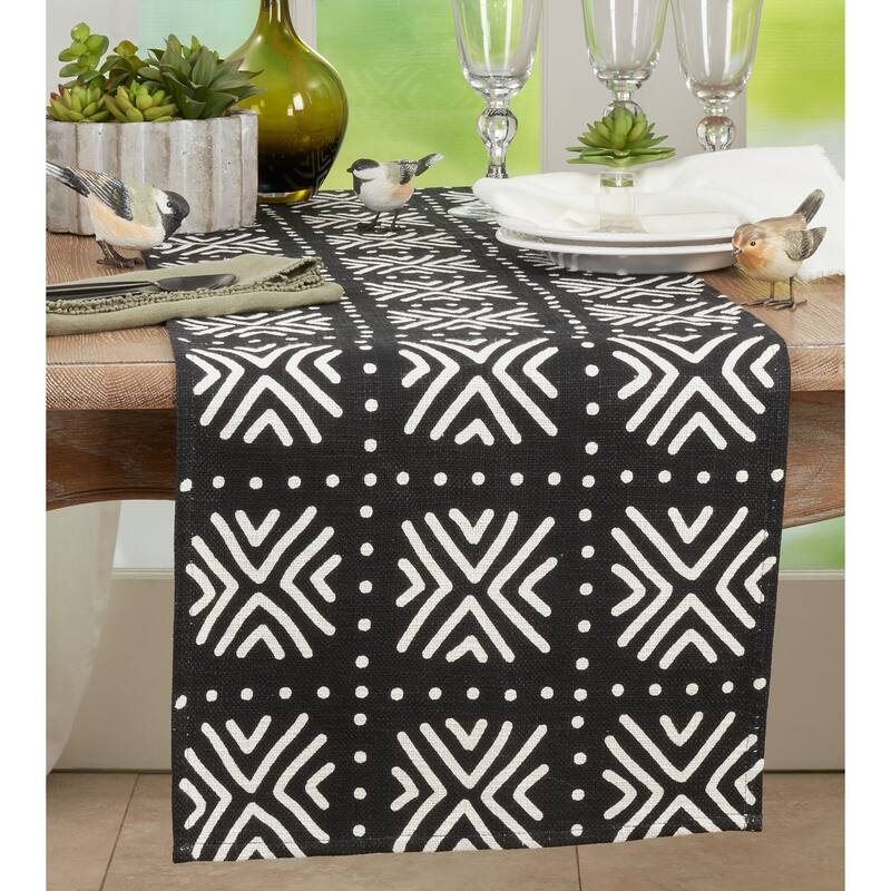 Mudcloth Design Table Runner
