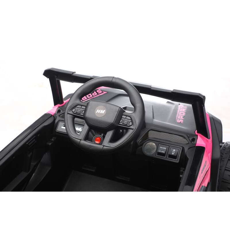 Ride On Car, Kids Electric UTV Car, Ride On Car For Kids,12V Ride On Utv Toy Electric Car With Remote Control