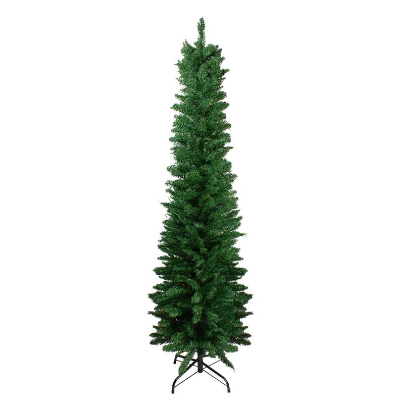 Pencil Northern Balsam Fir Artificial Christmas Tree - 6' - Unlit - 6 Foot