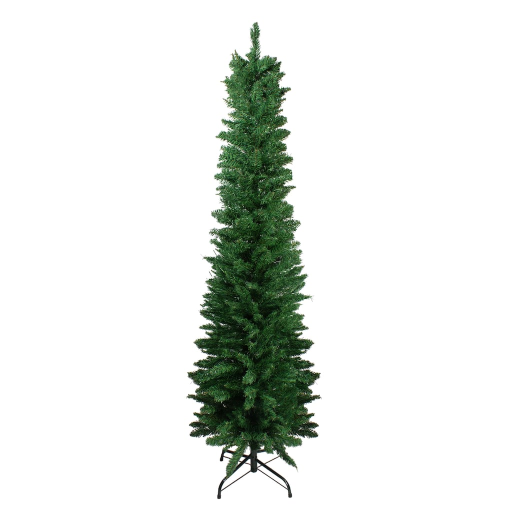Pencil Northern Balsam Fir Artificial Christmas Tree - 6' - Unlit - 6 Foot