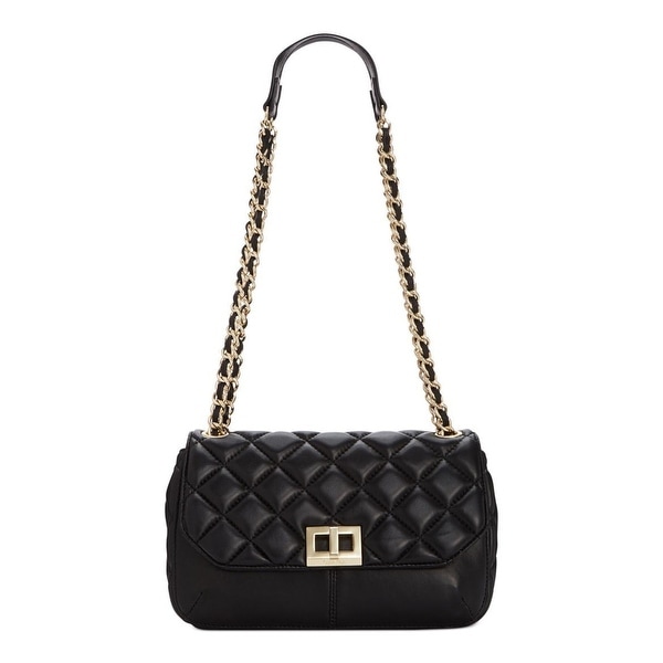 Calvin Klein Womens Bailey Crossbody Handbag Leather Quilted Calvin Klein Womens Bailey Crossbody Handbag Leather Quilted Small