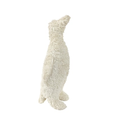 Small Knitted Boucle Penguin - 12.5" - White