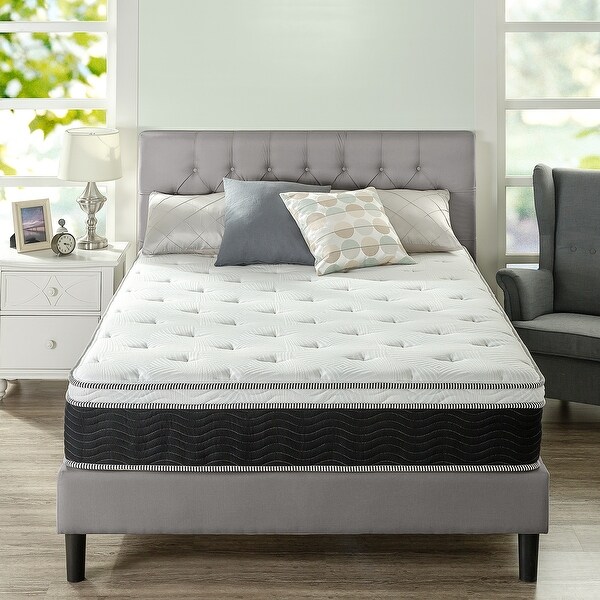 Zinus 12 inch online euro top mattress