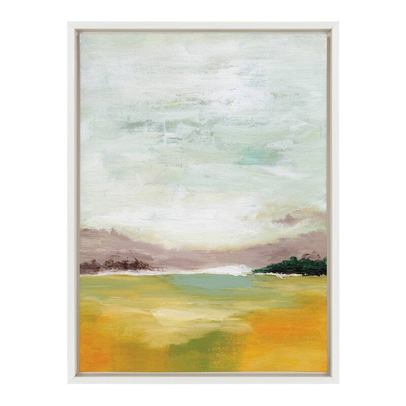 Kate and Laurel Sylvie Tuscan Framed Canvas by Nikita Jariwala
