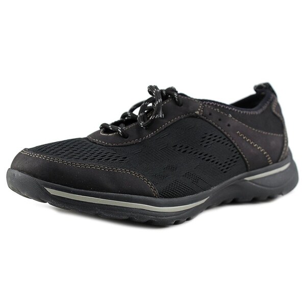 Earth Origins Cruise Women Round Toe Synthetic Black Tennis Shoe
