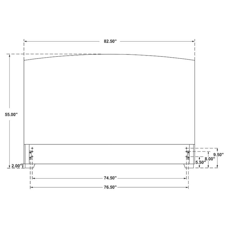 Laughton Woven Banana Leaf Panel Headboard Amber