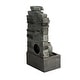 preview thumbnail 18 of 19, Teamson Home 28.5" Outdoor 4-Tier Stacked Stone Cascading Water Fountain with LED Lights