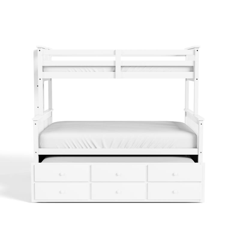 Rola Mission Solid Wood Detachable Bunk Bed by Furniture of America
