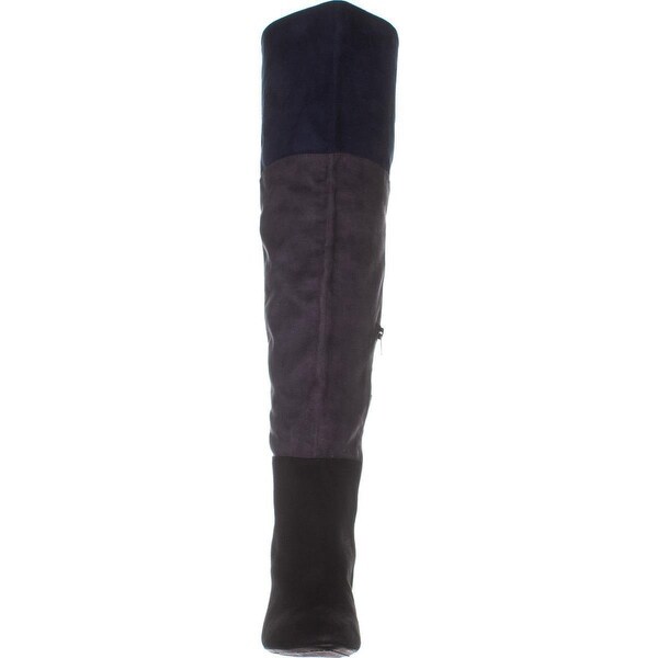 navy dress boots
