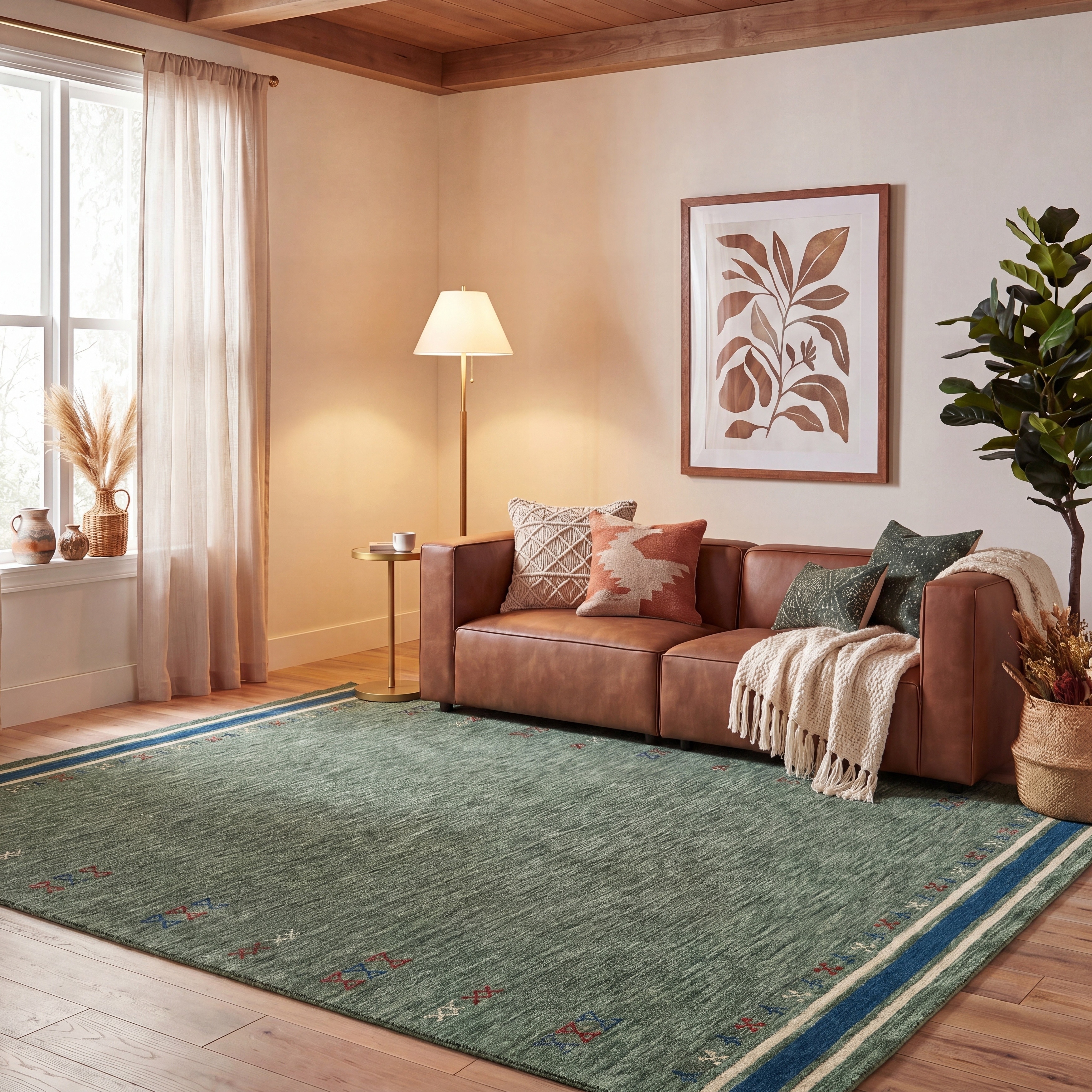 SAFAVIEH Handmade Himalaya Arusha Wool Rug