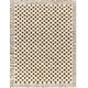 preview thumbnail 5 of 16, Livabliss Freud Mod Checkered & Striped Area Rug 2' 8" x 7' 3" - Burnt Umber/Cream